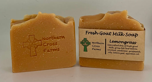 Lemongrass Fresh Goat Milk Soap