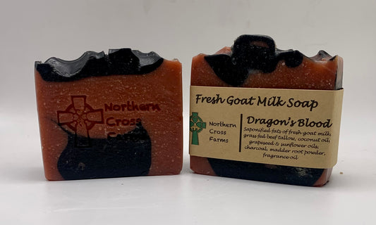 Dragon's Blood Fresh Goat Milk & Tallow Soap
