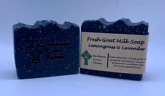 Lemongrass & Lavender Fresh Goat Milk Soap