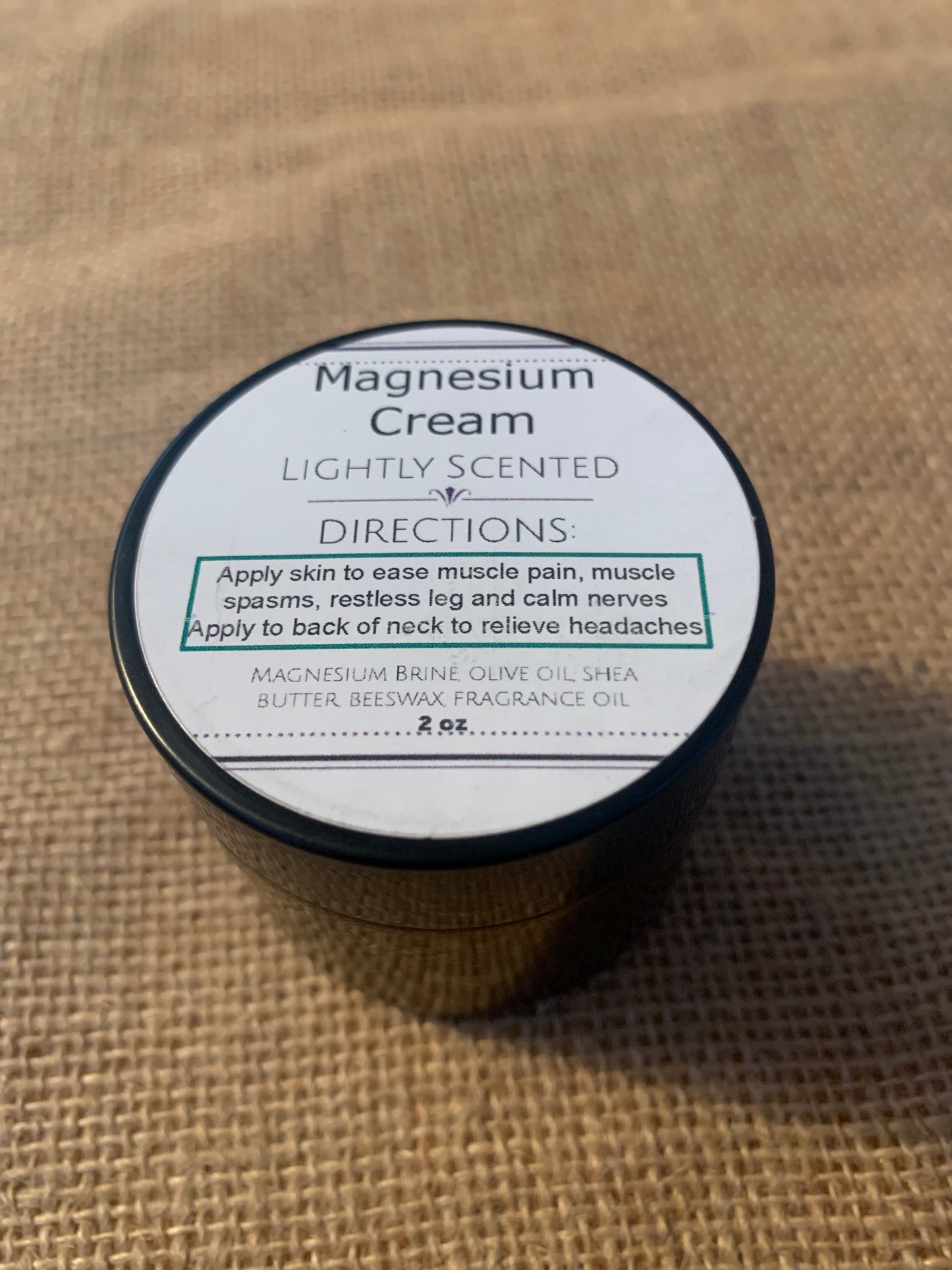 Magnesium Cream