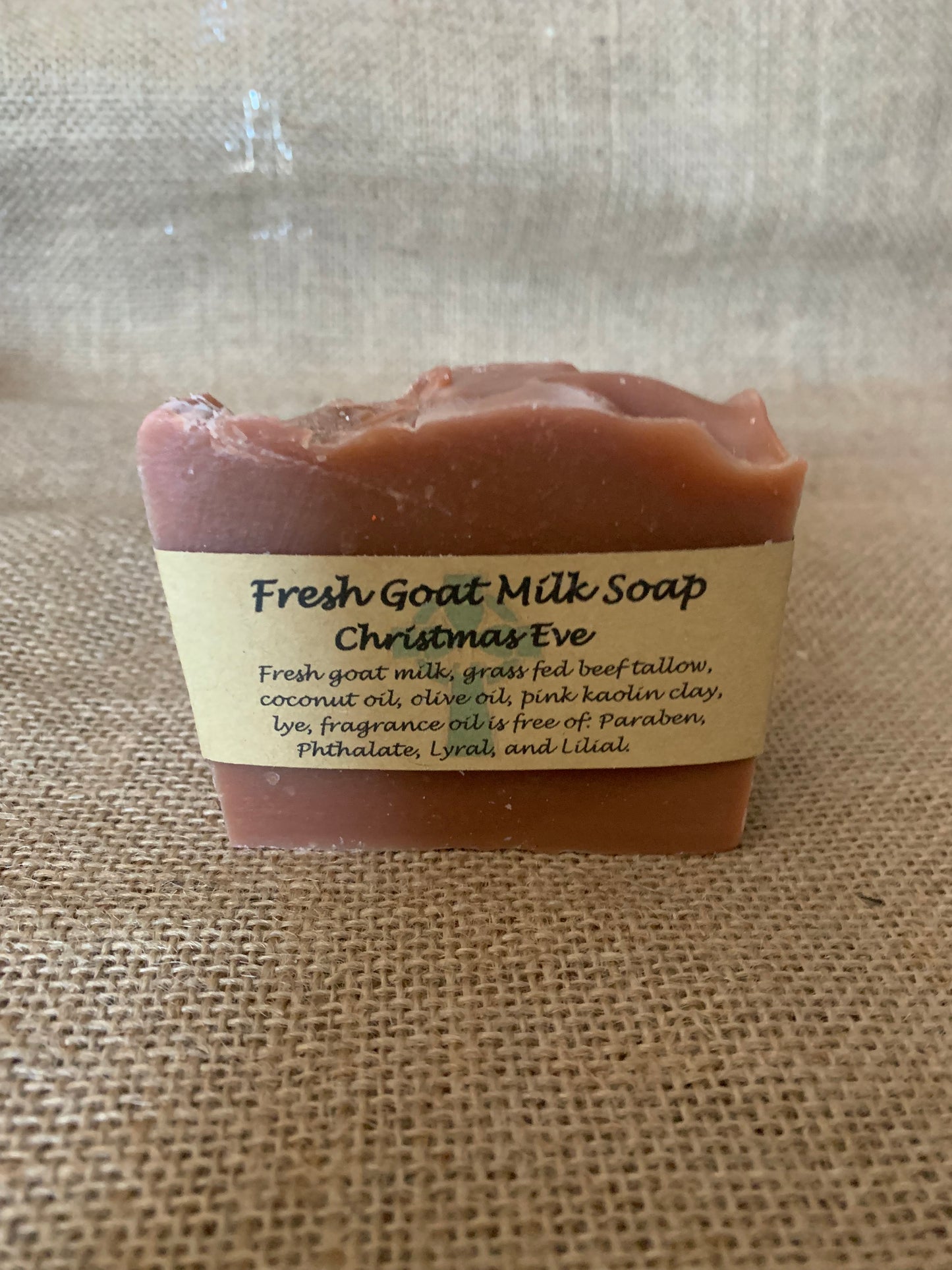 Christmas Eve Fresh Goat Milk Soap