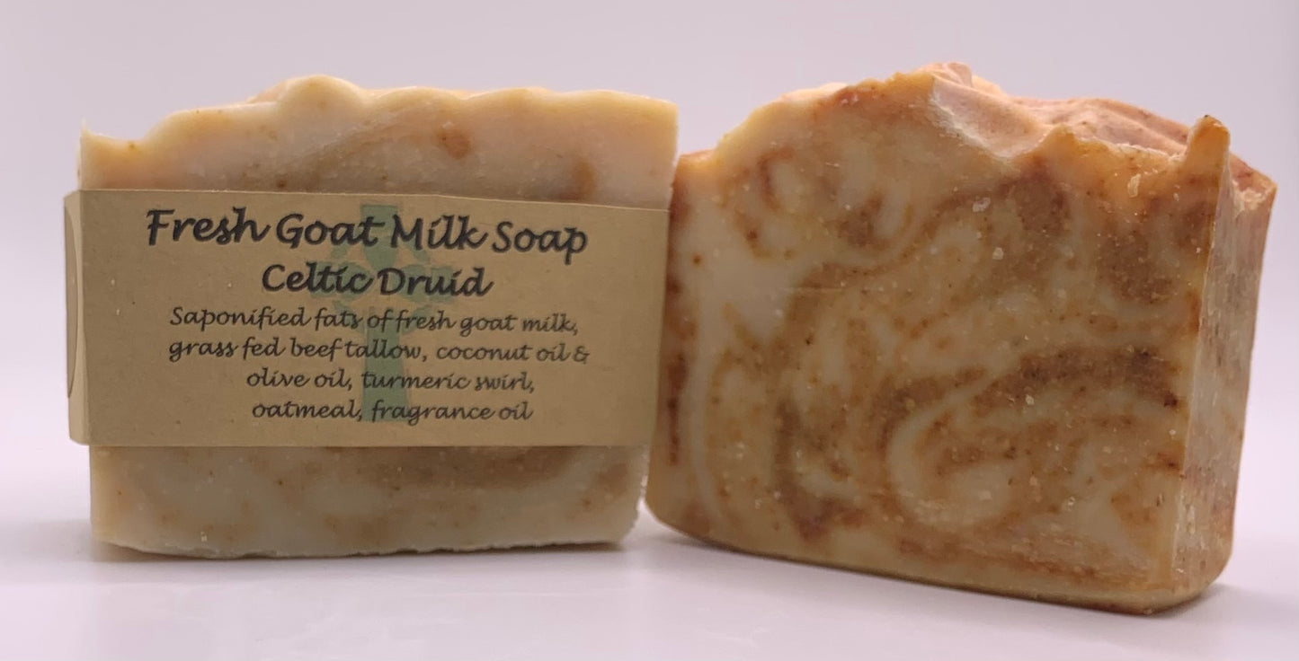 Celtic Druid Fresh Goat Milk Soap