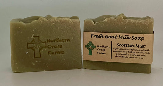 Scottish Mist Fresh Goat Milk Soap