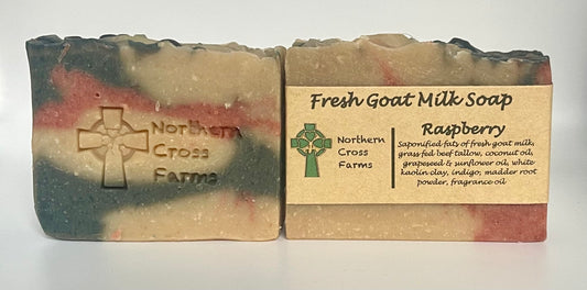 Raspberry Fresh Goat Milk Soap