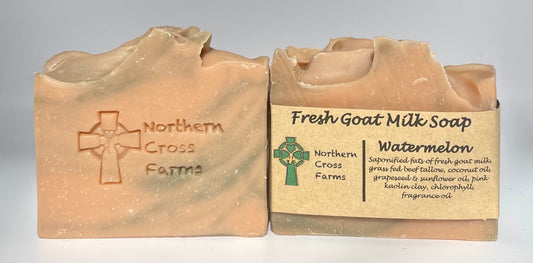 Watermelon Fresh Goat Milk Soap