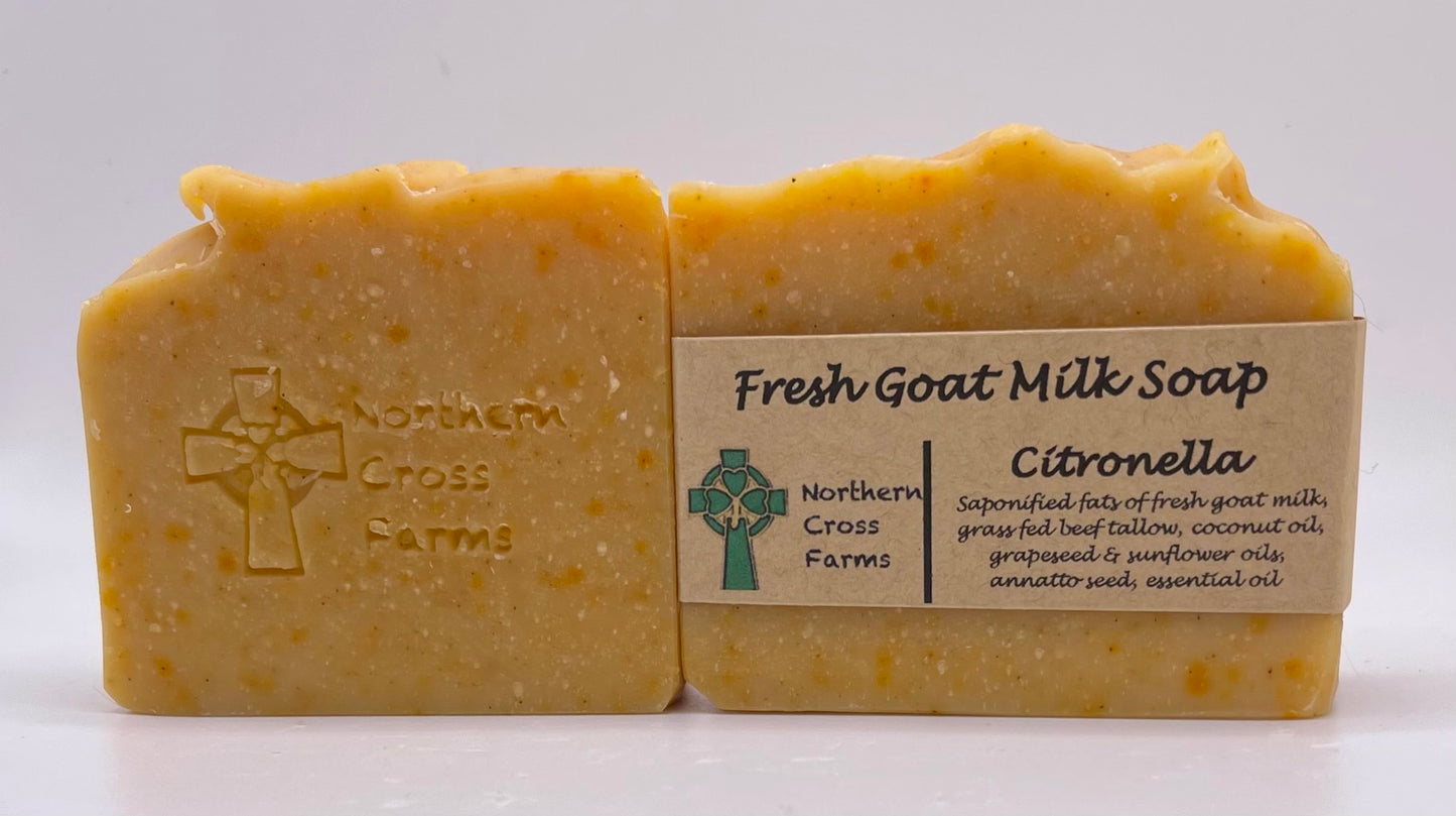 Citronella Fresh Goat Milk Soap