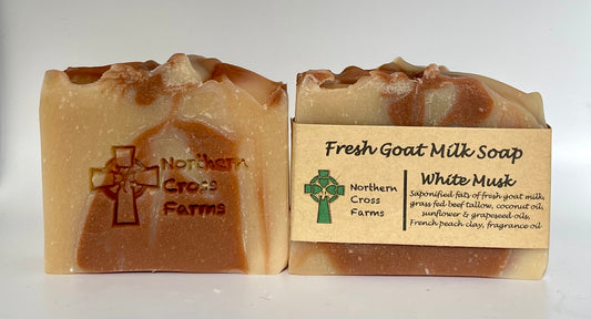 White Musk Fresh Goat Milk Soap