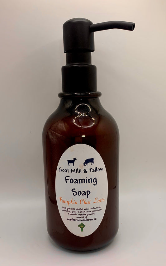 Goat Milk & Grass-Fed Beef Tallow Foaming Liquid Soap