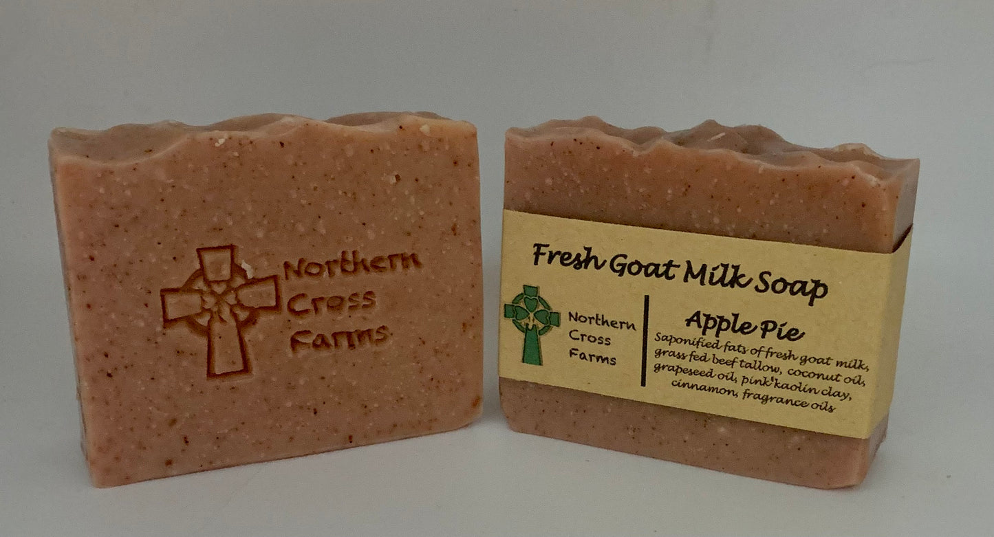Apple Pie Fresh Goat Milk Soap