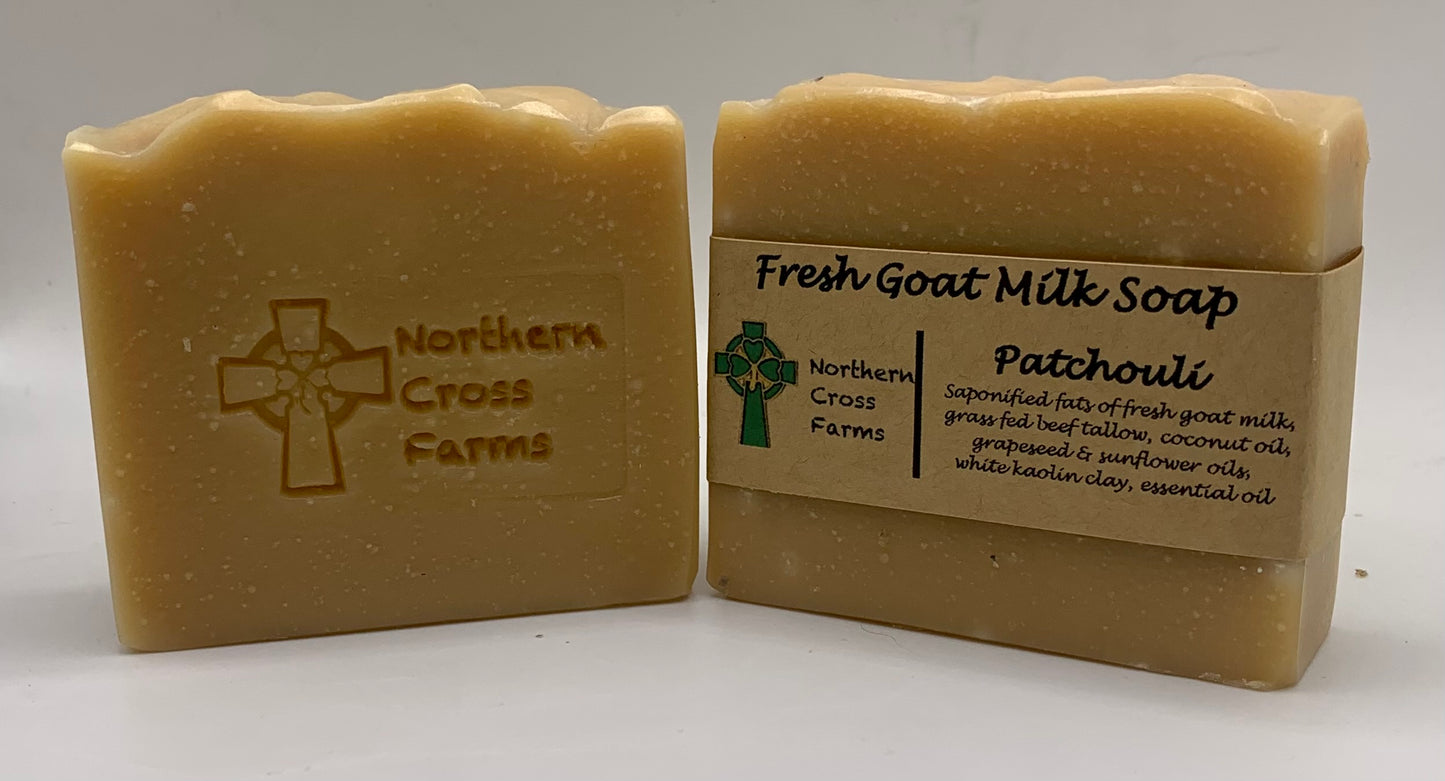 Patchouli Fresh Goat Milk Soap
