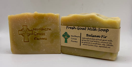 Balsam Fir Fresh Goat Milk Soap