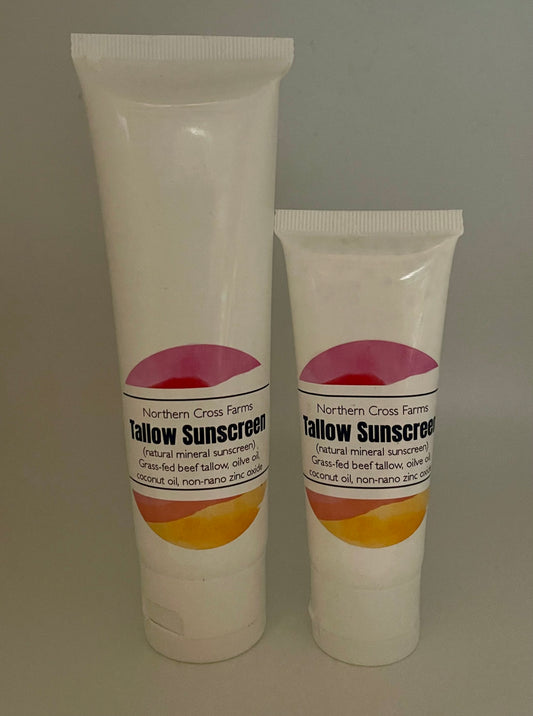 Tallow Mineral Sunscreen