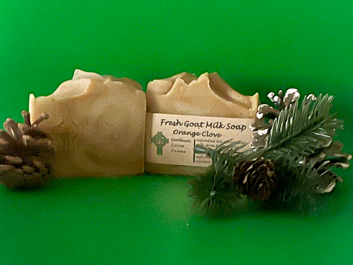 Orange & Clove Fresh Goat Milk Soap