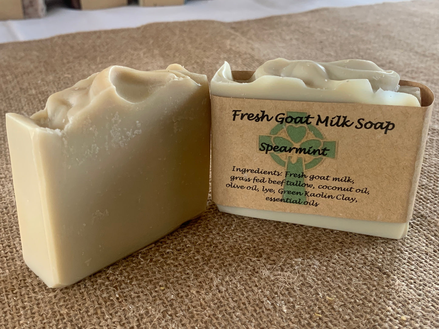 Spearmint Fresh Goat Milk Soap