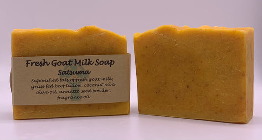 Satsuma Fresh Goat Milk Soap