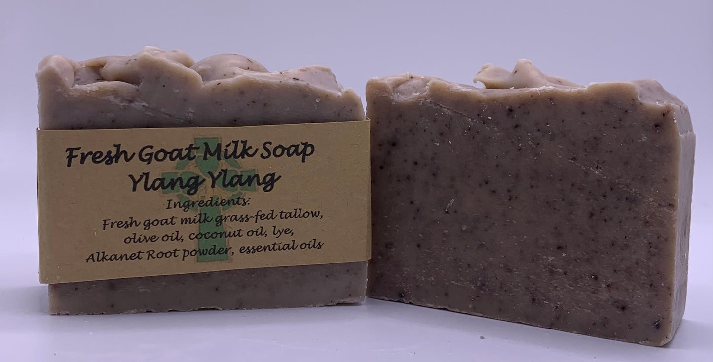 Ylang Ylang Fresh Goat Milk Soap