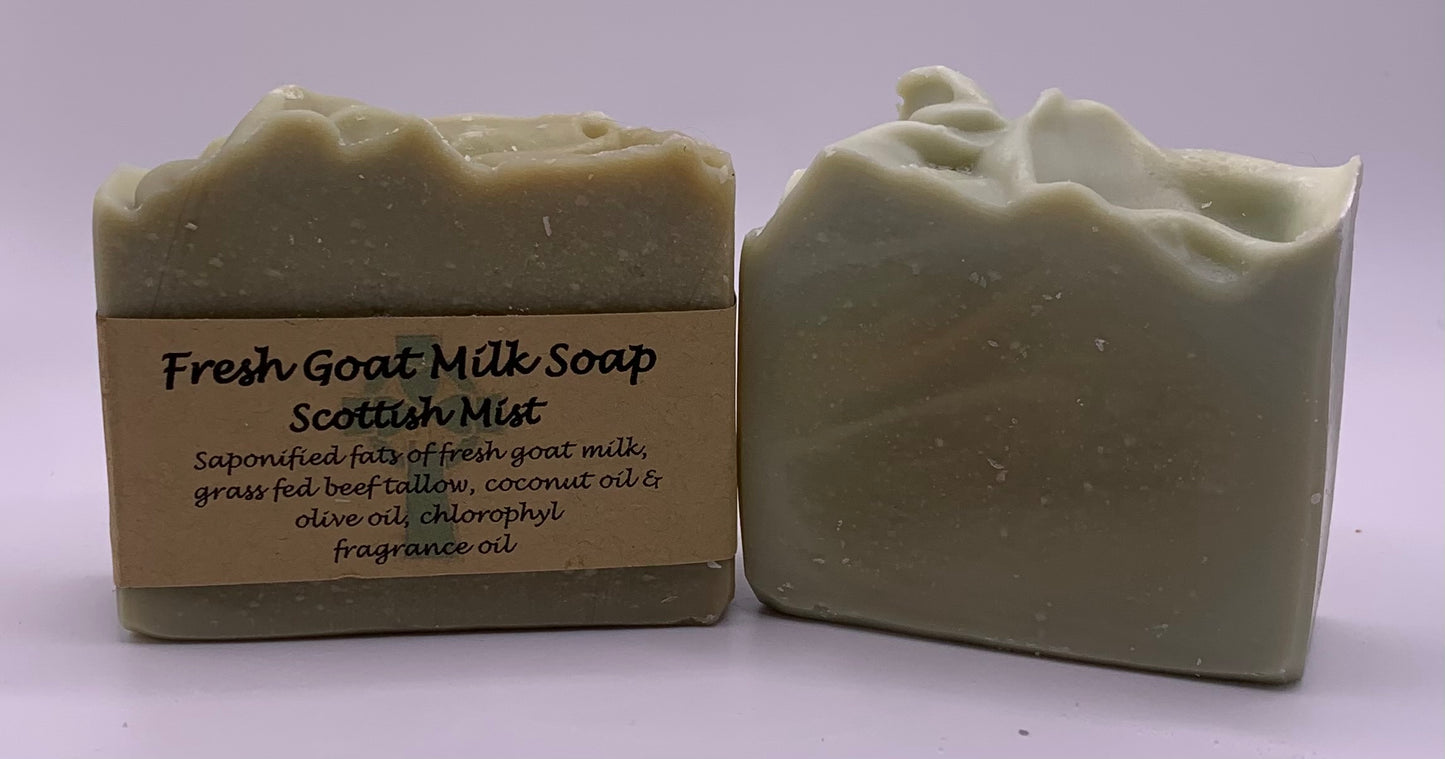 Scottish Mist Fresh Goat Milk Soap
