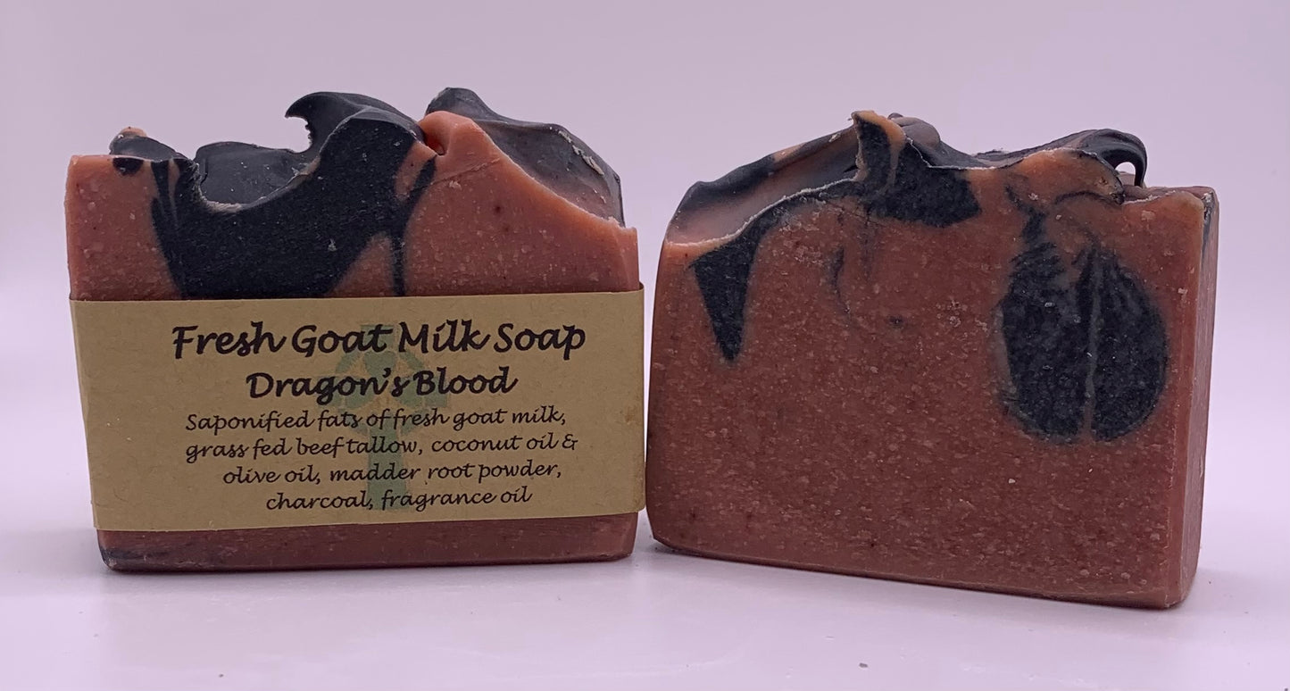 Dragon's Blood Fresh Goat Milk Soap